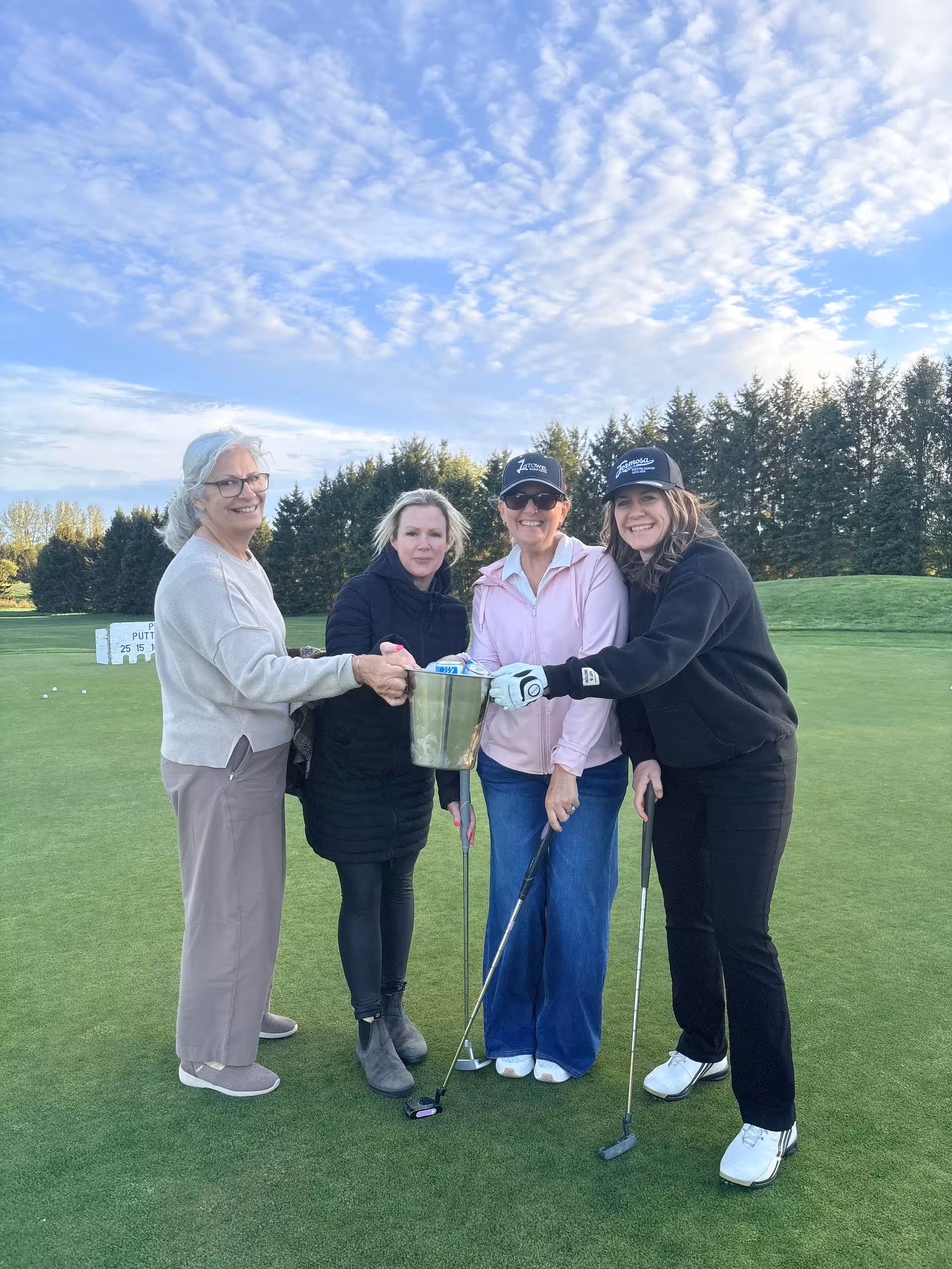 Group of women gathered outdoors at a WOWSA event.