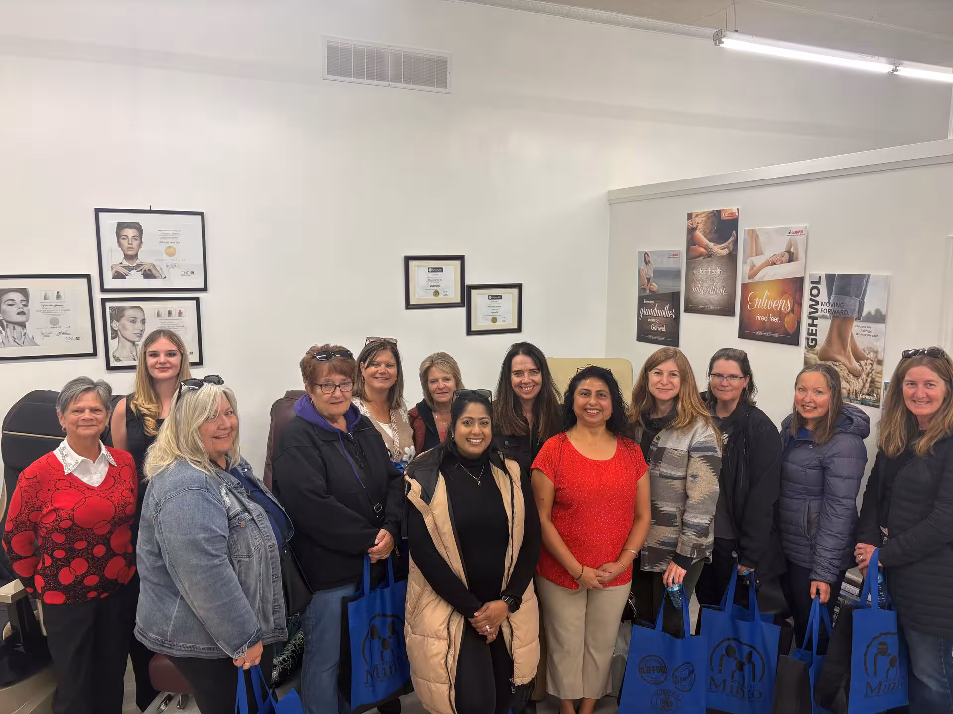 Women participating in a WOWSA business event.