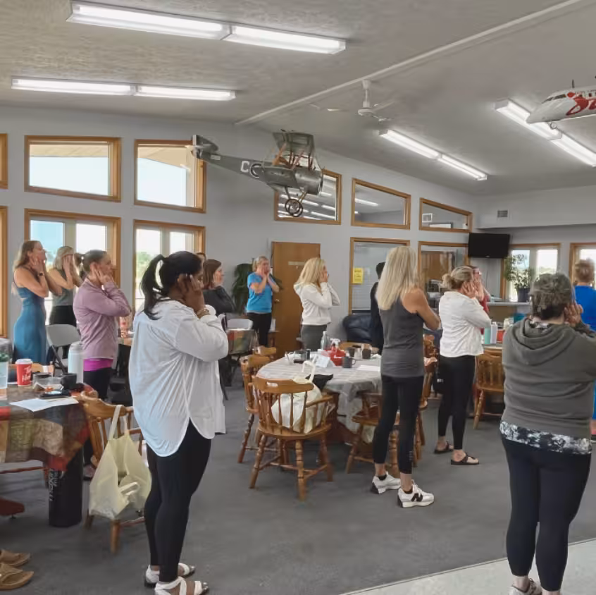 Women participating in a WOWSA workshop.
