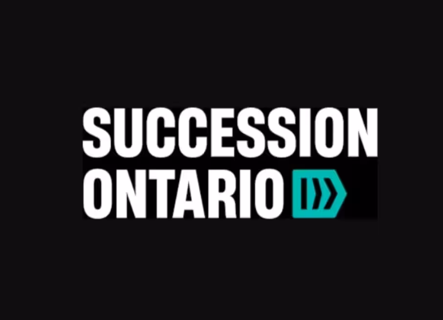 Ontario is investing nearly $2 million in Succession Ontario to help entrepreneurs plan for the future, protect jobs, and strengthen local communities.