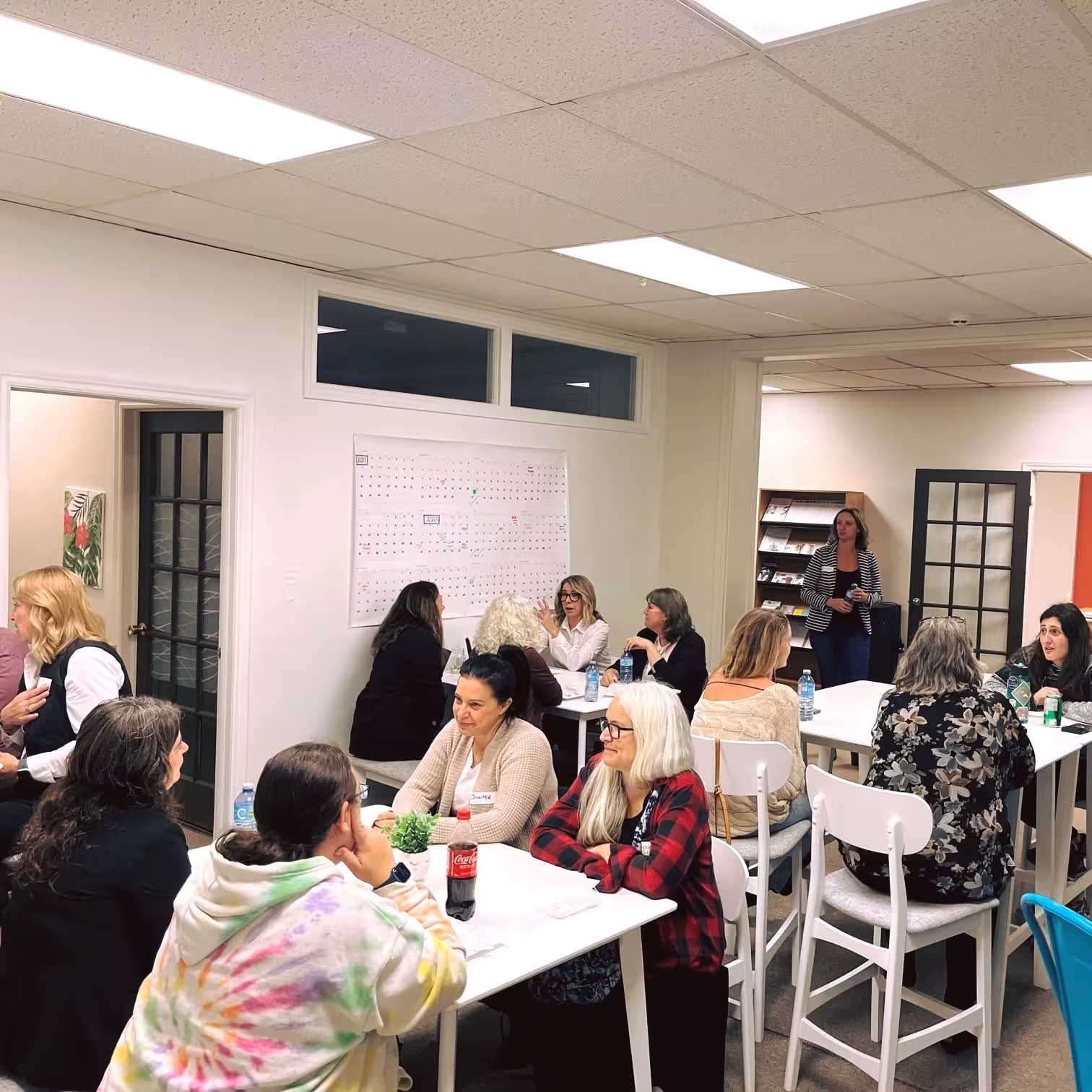 Women gathered for a group photo at a WOWSA event.