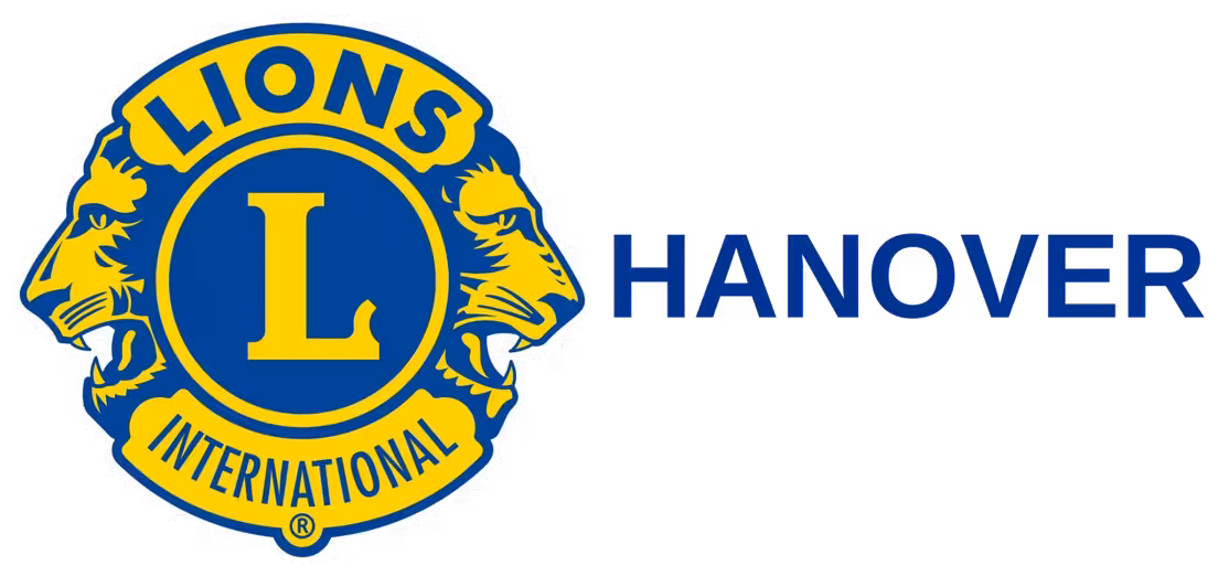 Hanover Lions Club logo.